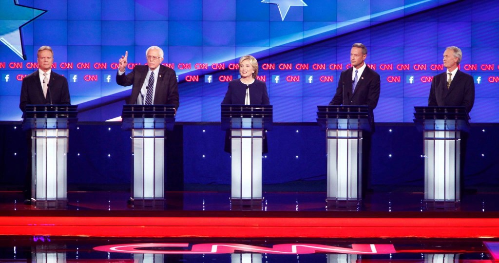 #DEMDEBATE: HILLARY OHNE&nbsp;KONKURRENZ