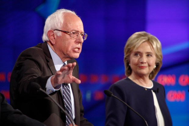 The CNN Democratic Debate at The Wynn Hotel Las Vegas.