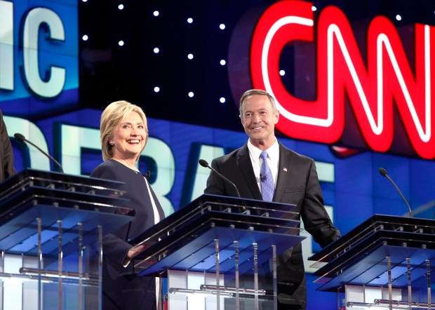 The CNN Democratic Debate at The Wynn Hotel Las Vegas.